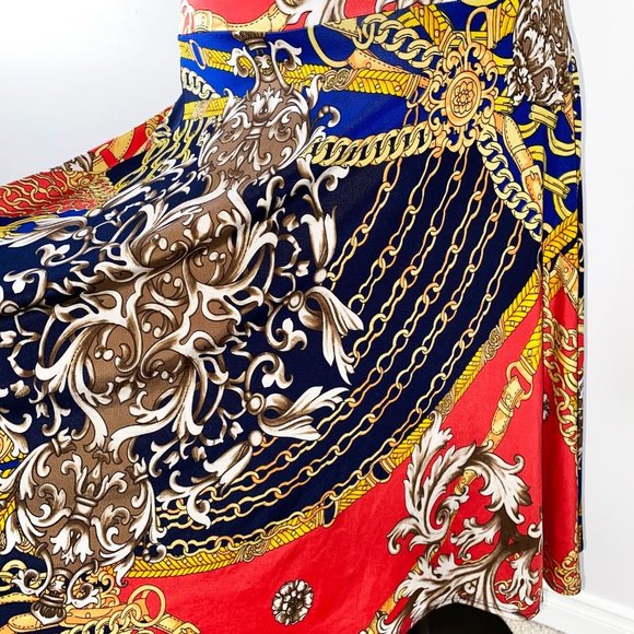 Annalee & Hope Skirt Colorful Spring Medium - Picture 2 of 3